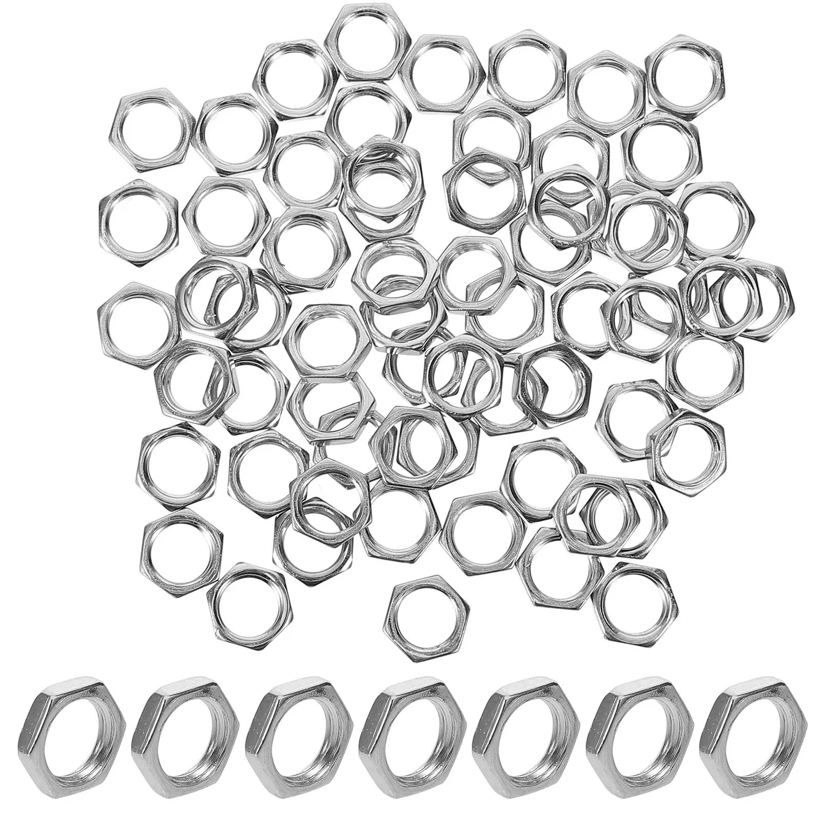 100Pcs Steel Hex Lo…