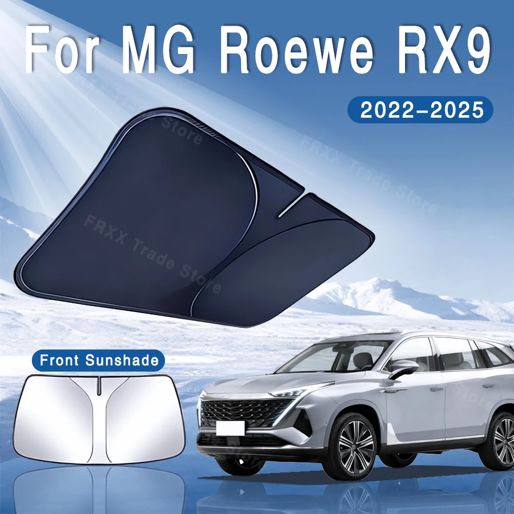 

Car Sun Visor Front Windshield Sunshade Heat Insulation Summer Colling Auto Accessories For MG Roewe RX9 2022 2023 2024 2025