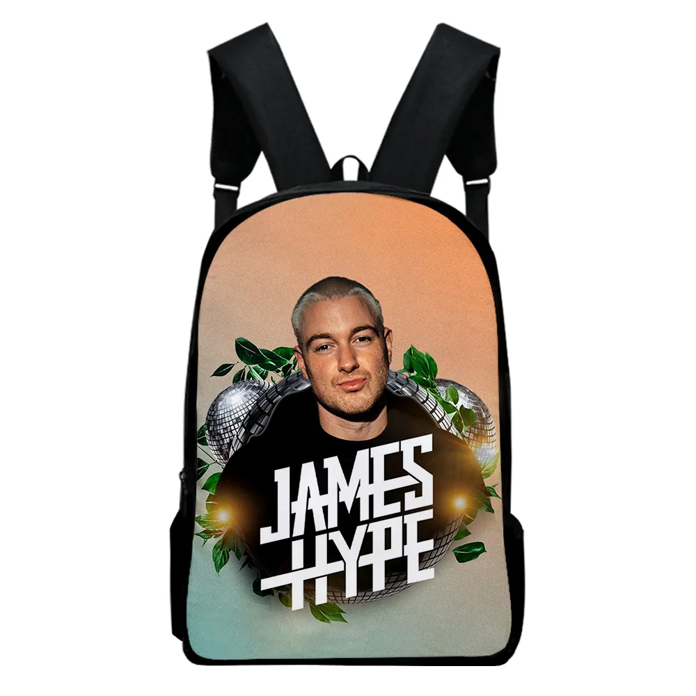 James Hype music fans schoolbag camp Backpack Travel  Backpack gym Backpack sport Backpack lunch bags beach bags