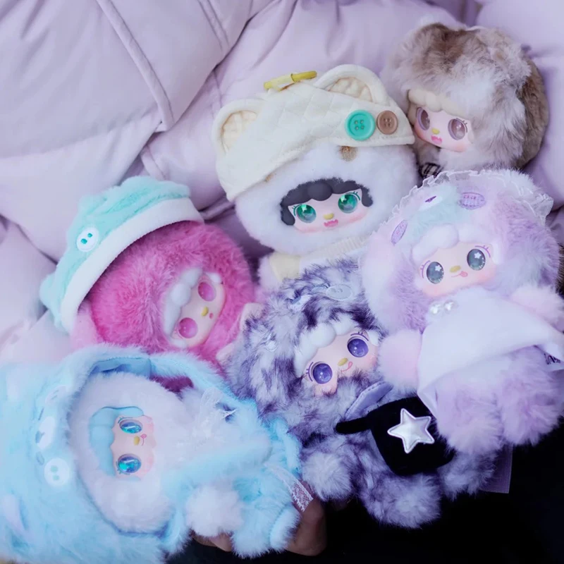 

New Yooki Little Bear Hibernation Plan Vinyl Blind Box - Trendy Cute Doll Keychain Pendant Toy Bag Decoration Mystery Gift