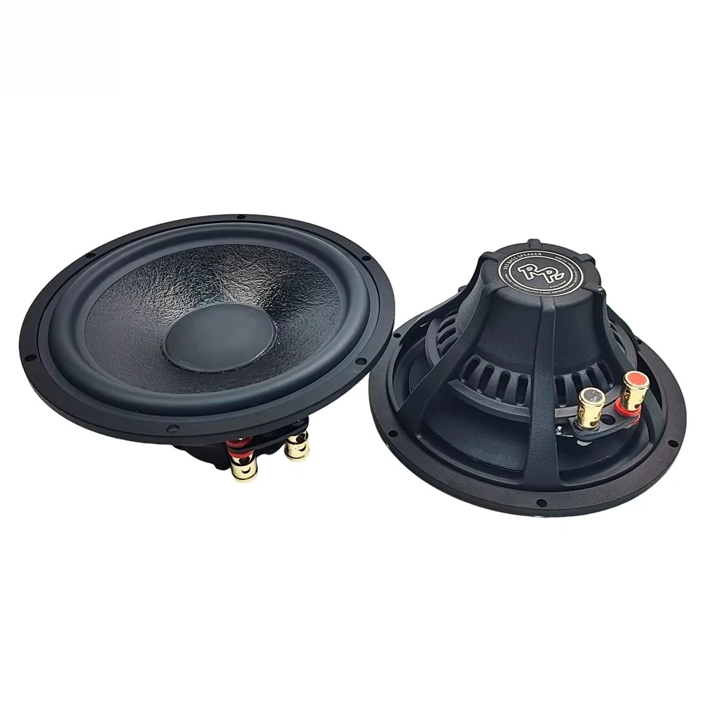 X63  Car Speaker 6.5 Inch 2-way 4ohm  Component Speaker Set Round Speaker for Car Audio Upgrading Bass Tweeter