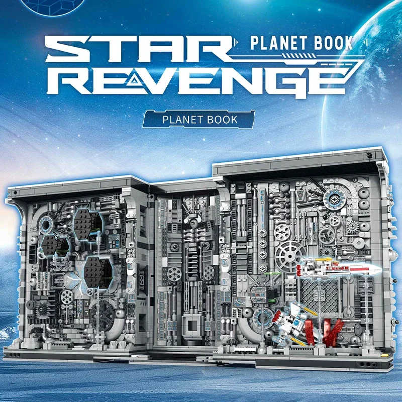 3058PCS Star Revenge Planet Book Model Modular Building Blocks with Lights Bricks Toys Kids Adult Boys Gifts Set