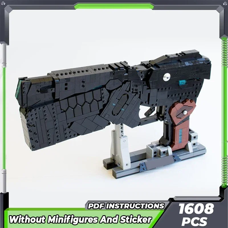 Moc Bausteine Militär Modell Dominator Enforcement Gun Technologie Modulare Blöcke Geschenke Weihnachten Spielzeug DIY Sets Montage