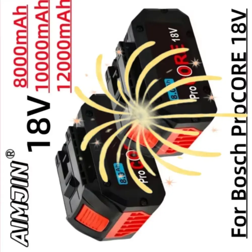 ProCORE 18V 8.0Ah High-Performance Replacement Battery Compatible For Bosch Professional Cordless Tools BAT618 BAT609 GBA18V80