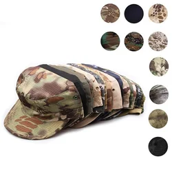 Camouflage Tactical Army Soldier Cap Military Combat Paintball Adjustable Summer Snapback Men Women Baseball Hats