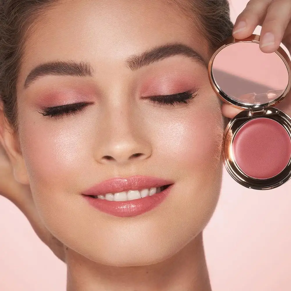 CT Single Blush & Lip Gloss 2in1 Highly Pigmented & Moisturizing For Lips And Cheeks Creates Natural Luminous Finish Makeup