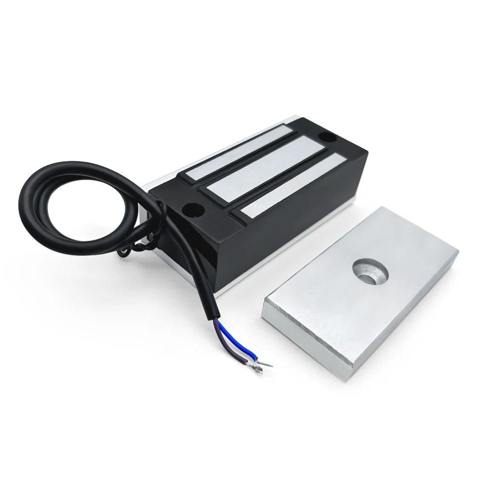 ความปลอดภัยสูงกันน้ํา DC12V /24V ไฟฟ้าควบคุม MINI 60 กก.แม่เหล็กไฟฟ้าแม่เหล็กล็อคตู้ล็อค
