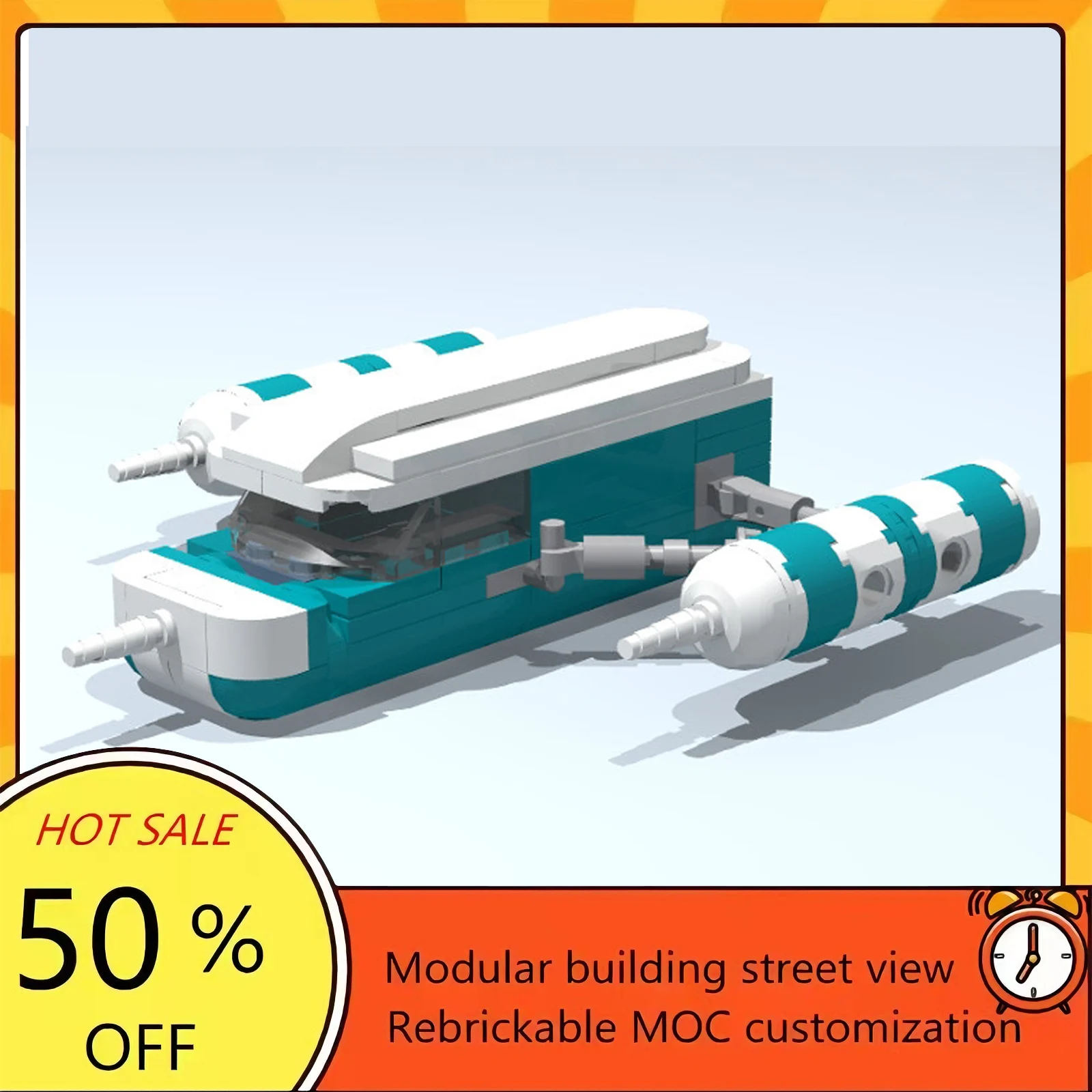 

Набор для сборки космического корабля из 105 деталей, популярная модель из фильма «Звездные войны», модульные строительные блоки, технологичный подарок, игрушка для детей на праздник