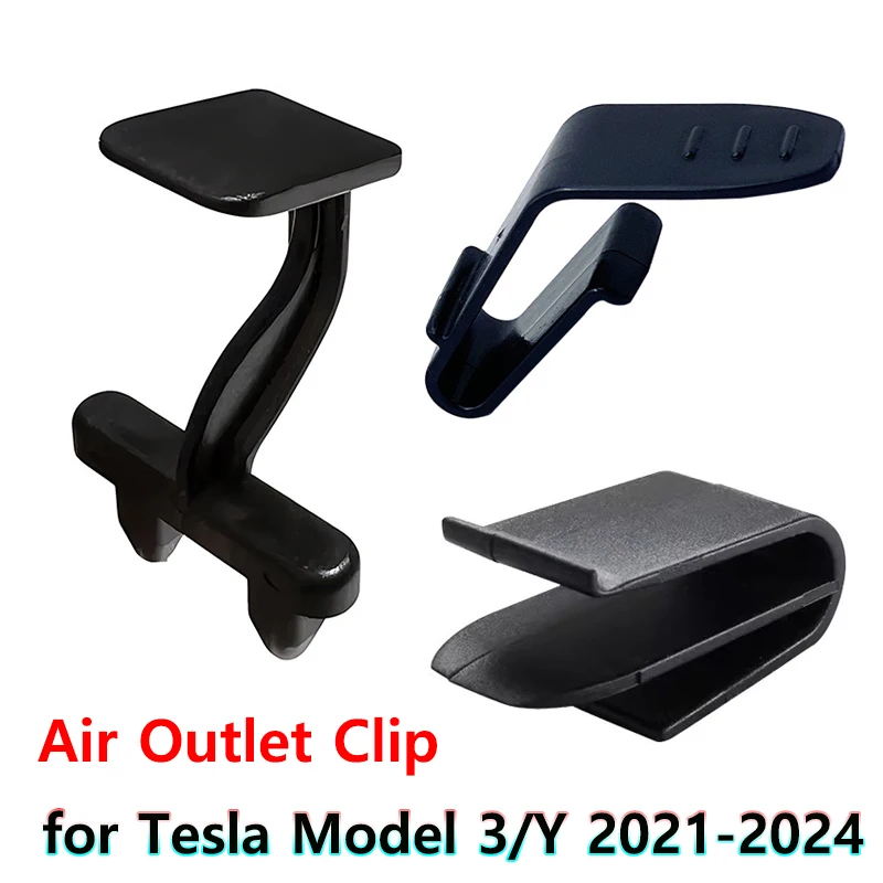 for 2024 Tesla New Model 3 Highland Air Conditioner Outlet Clip Car Air Vent Freshener Model3 Model Y HW4.0 Interior Accessories