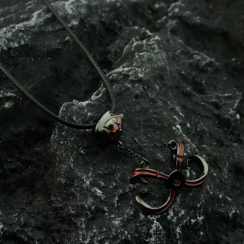 Design Amine Tokyo Ghoul Cosplay Pendant for Men Women 2024 Vintage Personality Xmas Stainless Steel Jewelry Pendant Gift