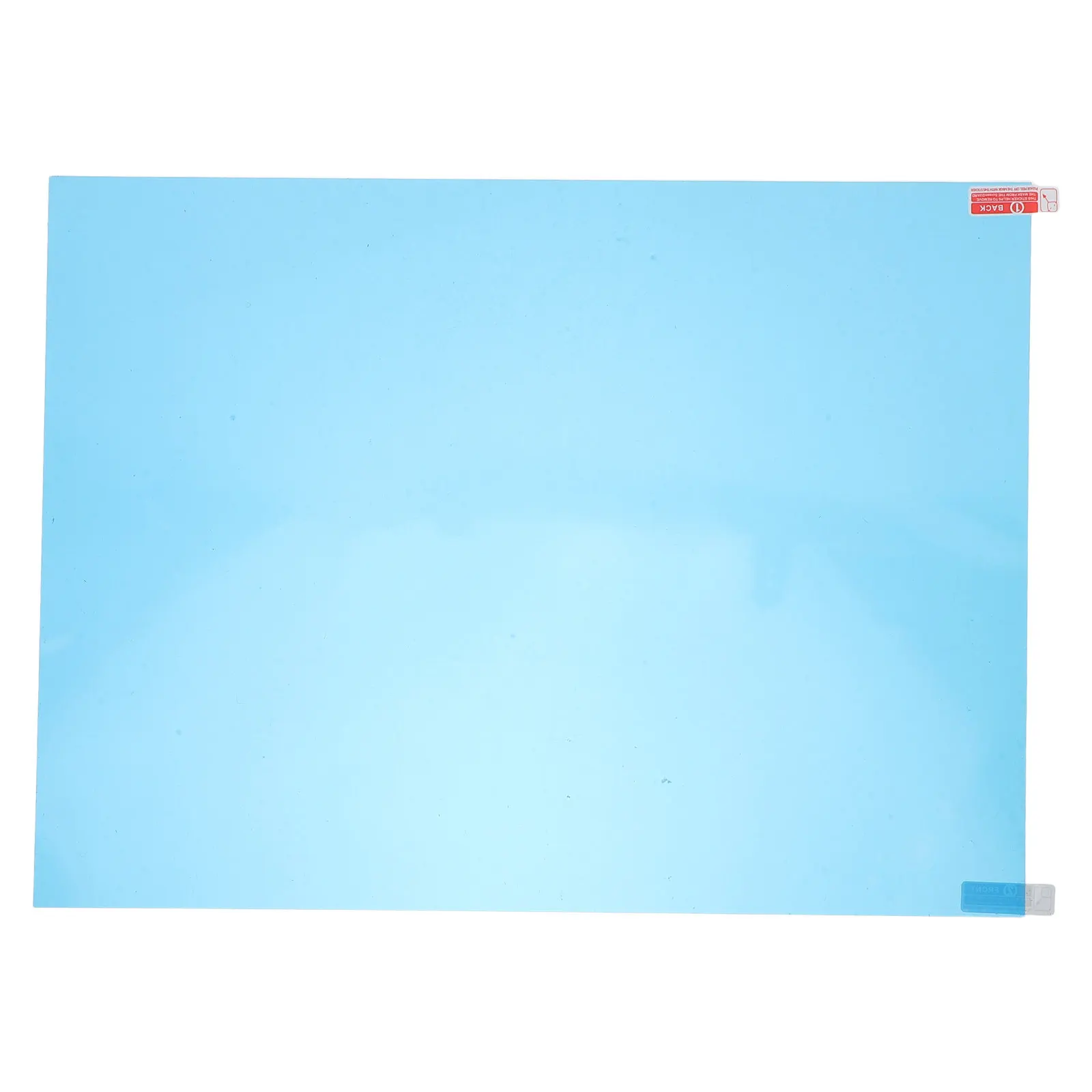 Anti Fog Mirror Film Waterproof Bathroom Shower Defogging Film Easy Application Adhesive Fog Sticker for Vanity Mirror 12.6x9.5