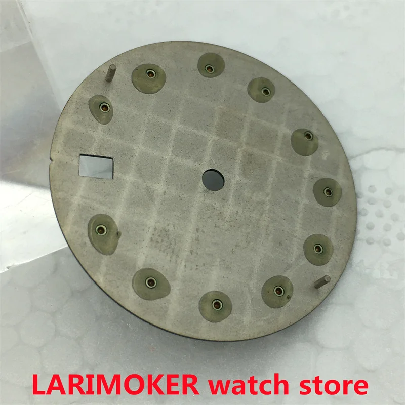 BLIGER/nologo 29MM schwarz weiß blau grün gold uhr zifferblatt diamant skala geeignet für NH35 bewegung