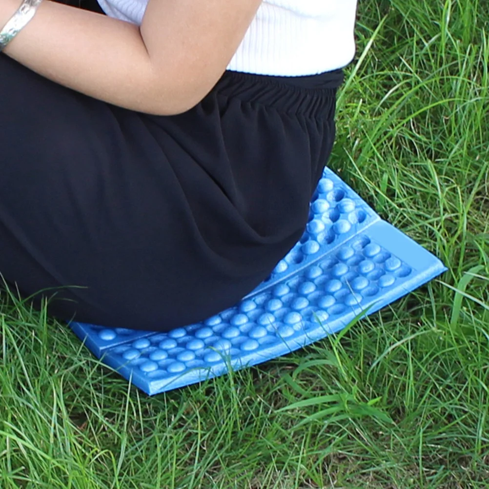 Tapis de pique-nique léger et imperméable, coussin d'extérieur, pour Camping, randonnée, plage, tapis de sol pliant Eva, 4 pièces