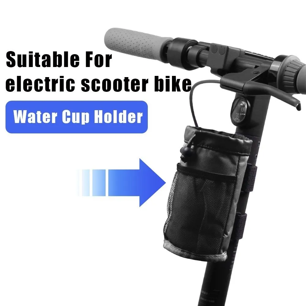 Outdoor Sports Insulated Scooter Water Bottle Holder Mesh Bag Bumper Cover Bike Cup Holder Handlebar Water Bottle Bag Bike view 3