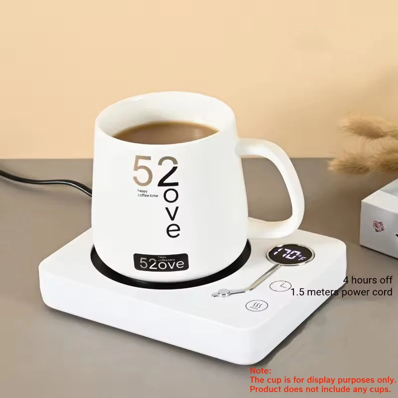 

30W Coffee Mug Warmer Cup Heater Electric Hot Plate 3 Temperature Settings Warmer Cup Coaster for Tea Milk Water Heating Pad