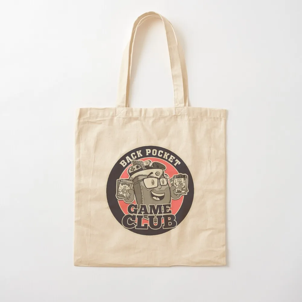 Back Pocket Game Club Tote Bag bag for beach shopping trolley bag Canvas Tote