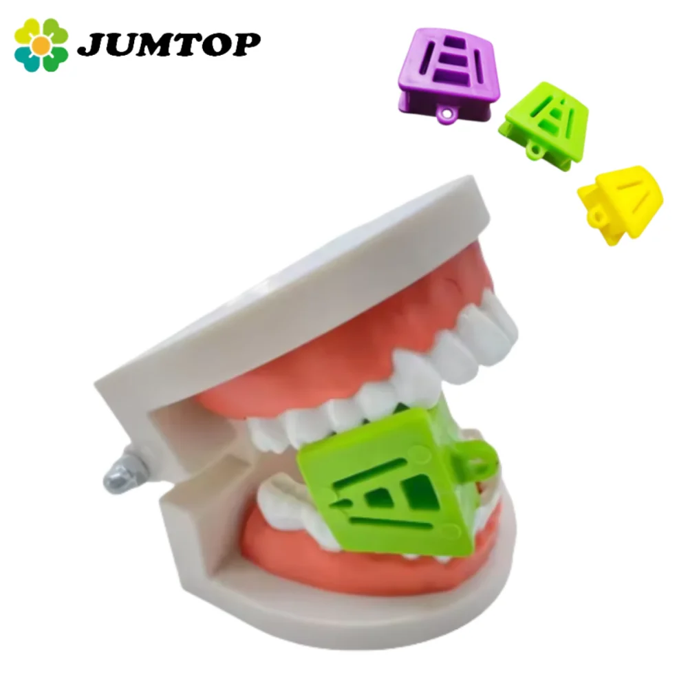 

3 Sizes Dental Occlusal Pad Rubber Bite Opener Blocks Mouth Prop Large Medium Small Orthodontic Supplies Dentistry Tools