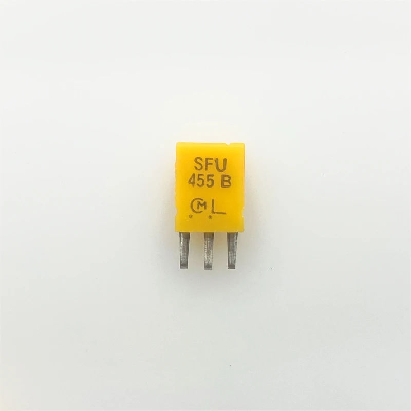 10PCS/ Murata ceramic crystal oscillator SFU455B 455KHZ 455K for remote control radio special filter 3 feet