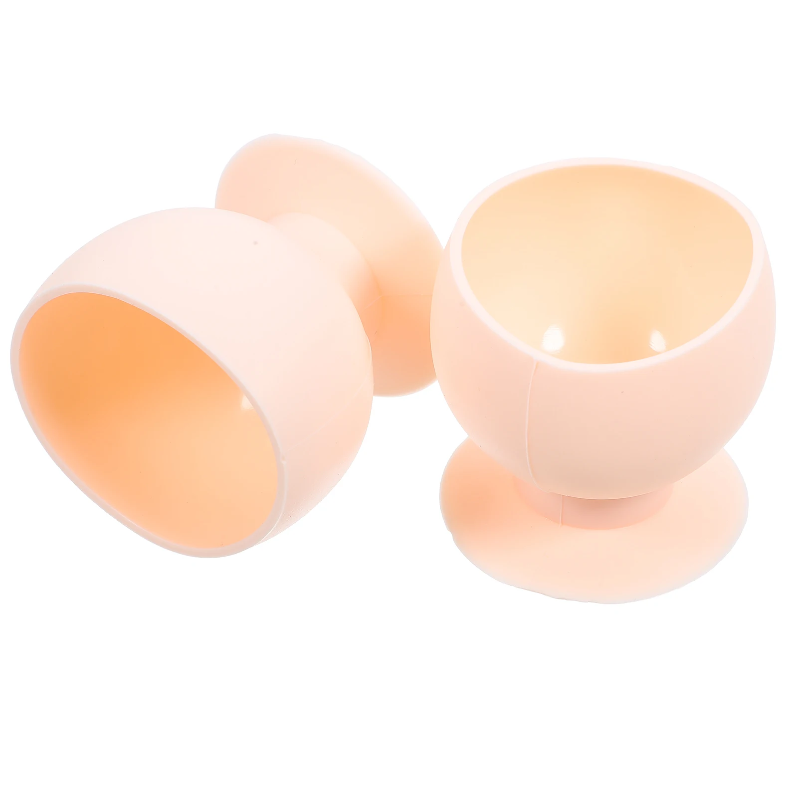 

2pcs Door Handle Bumper Anti-Collision Silicone Wall Protector Stopper for Doorknob Noise Reduction Sucker Design Easy Install