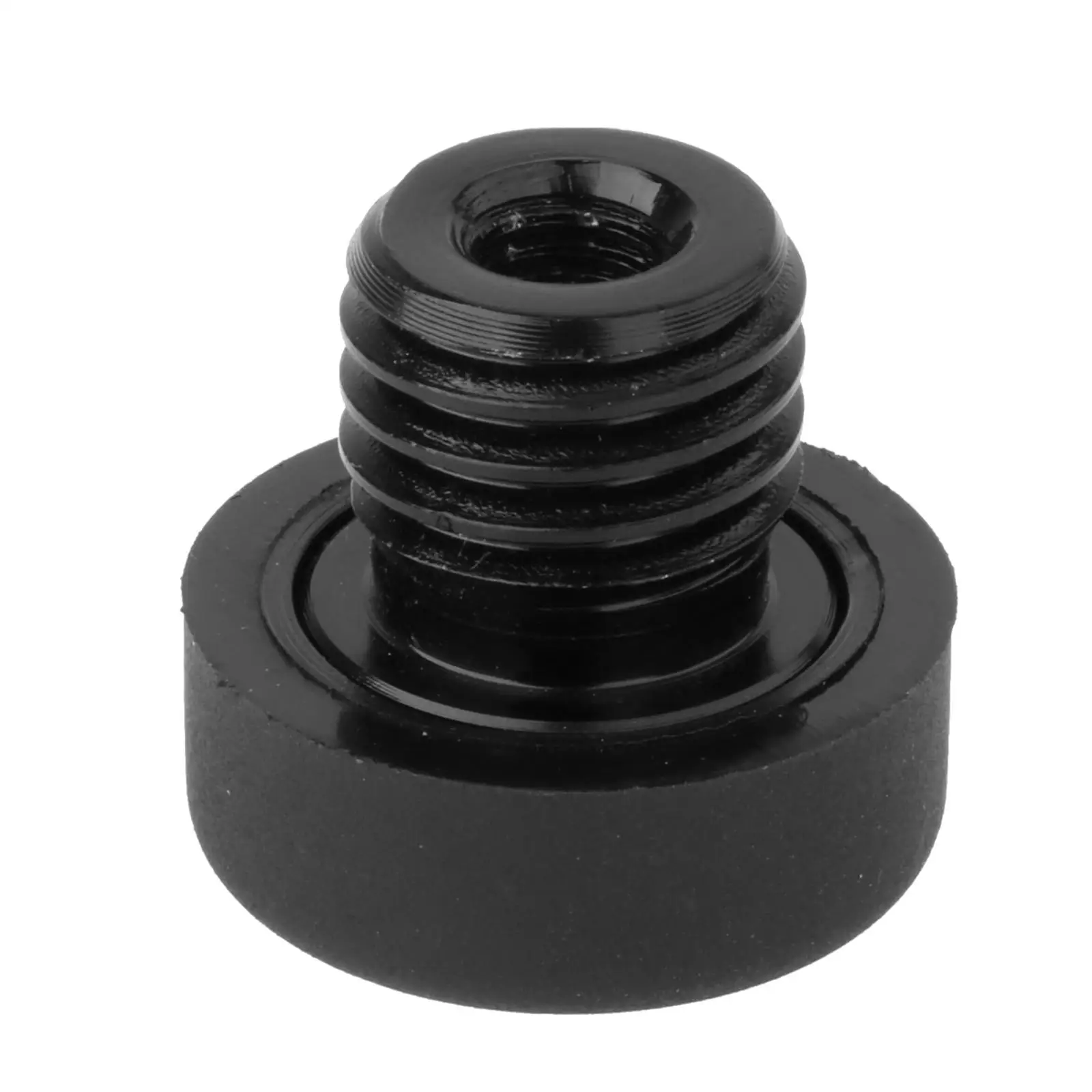 

Aluminum Alloy Rubber Pool Cue Extension Connected Back Plug Screw Drop Protection for Billiard Supplies