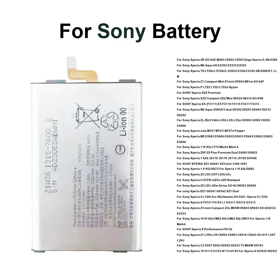 Battery For Sony Xp…