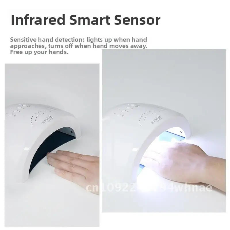 Sunshine No.1 LED Nail Lamp Phototherapy Machine Quick Drying Hand Nail Polish Baking Lamp for Nail Shop Professional Use