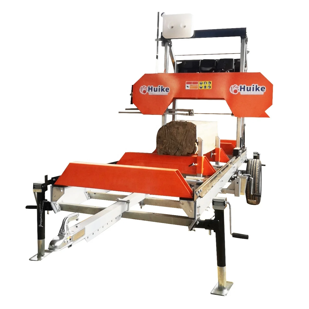 Hines Mini Wood Cutting Saw Mills Log Timber Sawmill / Portable Band Sawmill With Gasoline Or Diesel Engine