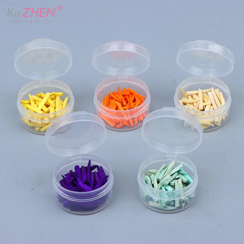 Dental Wooden Wedges 50pcs/Box Disposable Durable Interdental Composite Restoration Accessories for Denture Repair