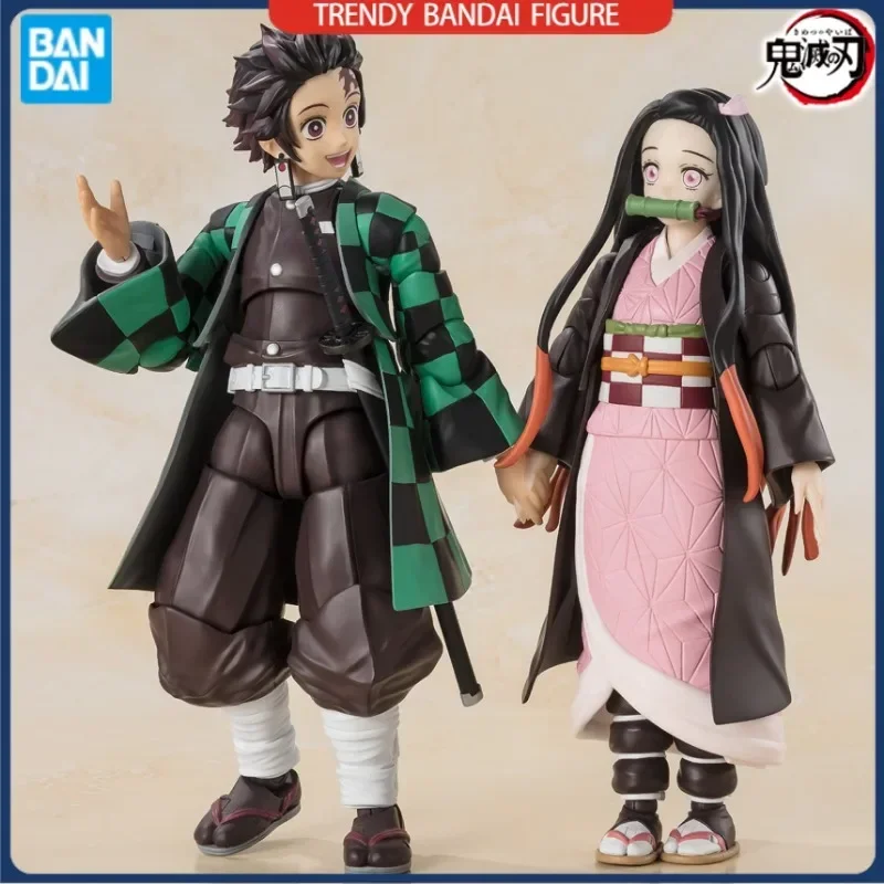 

Bandai S.H.Figuarts Demon Slayer Kamado Tanjirou/Kamado Nezuko/Tomioka Giyuu SHF Action Figure Anime Model Toys Hobby