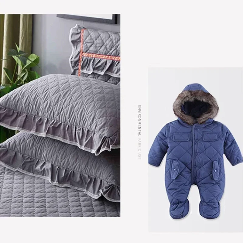 0.5/1m Thick Quilted Cotton Fabric For Bedding Coat Cotton Clothing Lining Composite Compression Lining DIY Fabric TJ20866