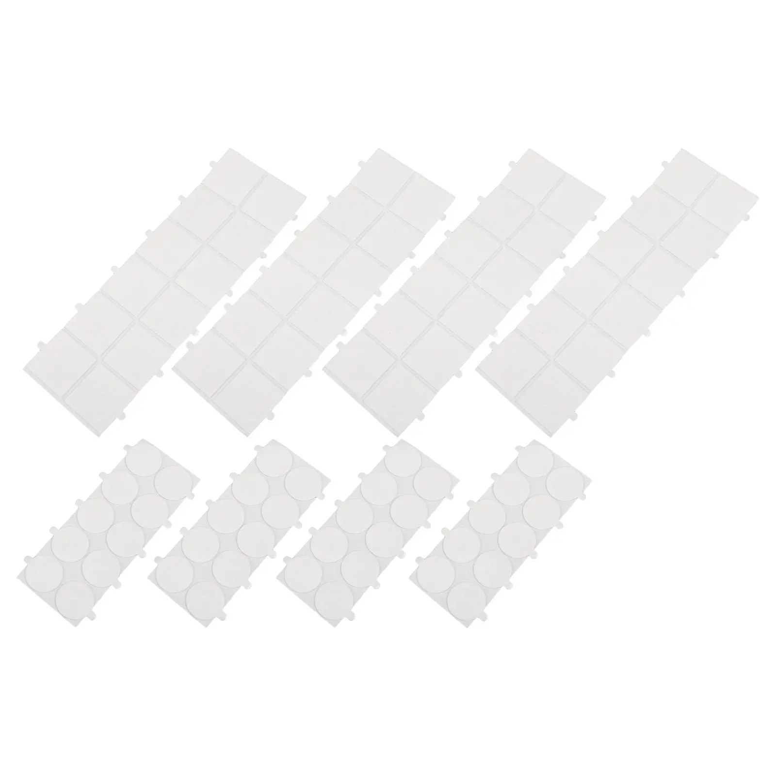 80Pcs Double Sided Adhesive Tablecloth Clips Tape Clear Strong Hold Removable Outdoor Table Cloth Holder Windproof Crafting