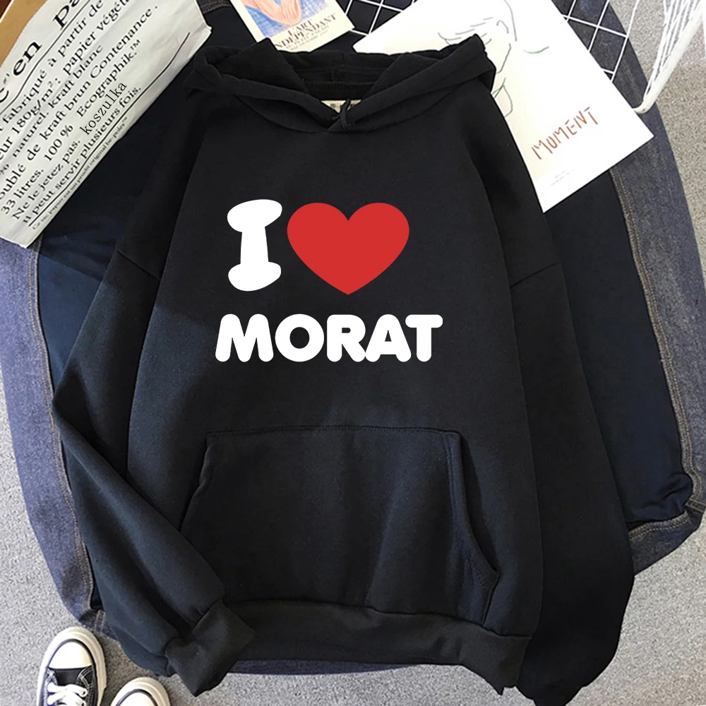 I Love Morat Si Ayer Fuera Hoy US Tour 2024 Hoodie Women Harajuku Hoodies Unisex Autumn Winter Clothes Pullovers Sweatshirt