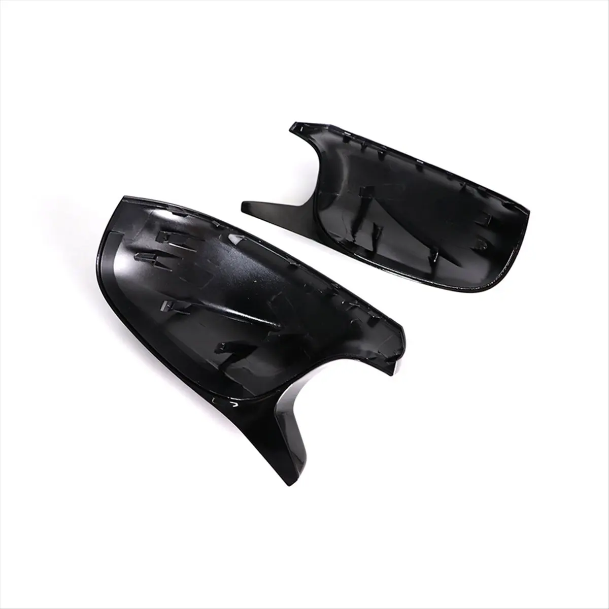 11-Car Rearview Mirror Cover Cap for BMW X3 F25 X1 E84 Pre-LCI 2010 2011 2012 2013 Auto Parts Black