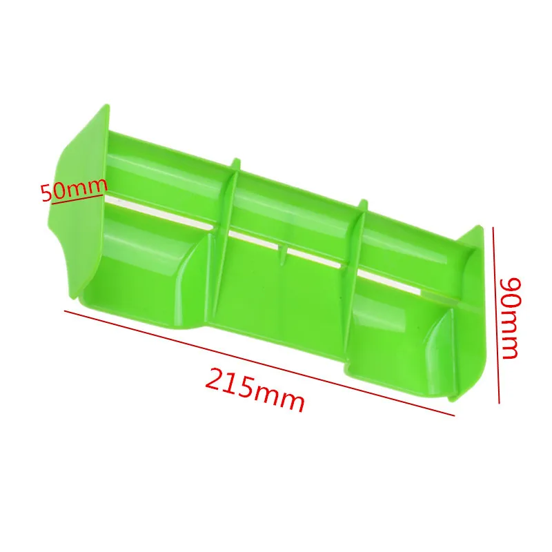 1:8 Buggy RC Cars Plastic Nylon Tail Wing for 1/8 Scale Models Nitro Electric Powered Off Road Truck