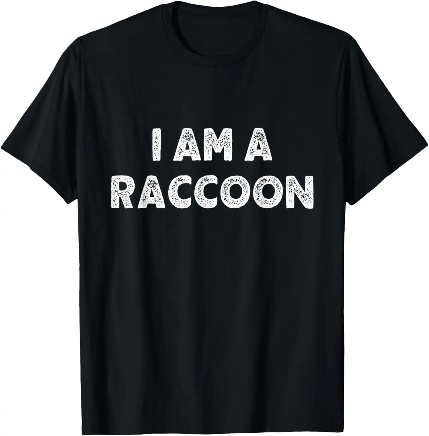 تي شيرت I Am A Raccoon Halloween I'm Simple Costume Easy Racoon