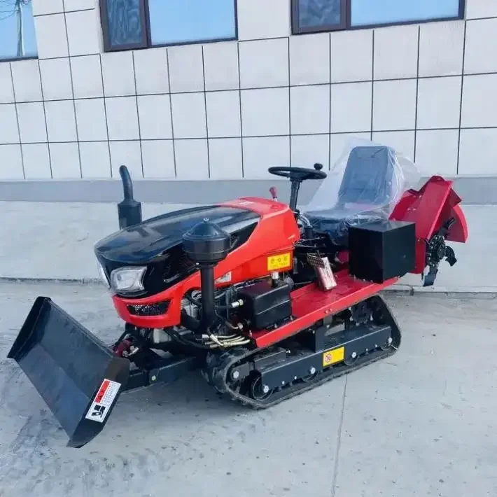 Chinese Manufacturer's Direct Sales Of Efficient Farm Track Tillage Machines Are Popular In Orchards And Greenhouses