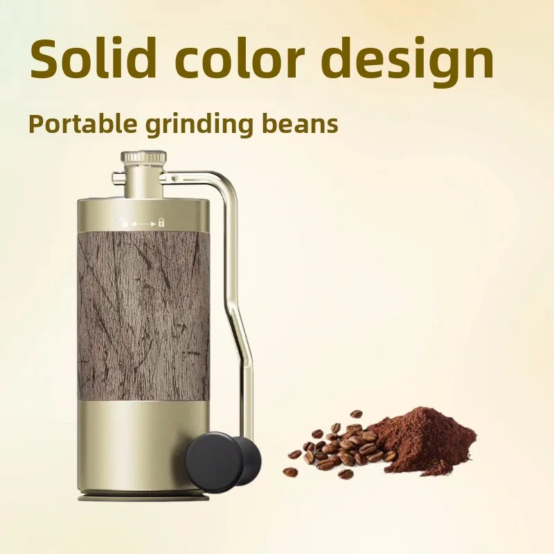 Small hand-cranked coffee grinder, grinder, coffee bean grinder,
