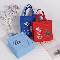 Cartoon Printed Patterns Boys Handbag Zipper Closure Handle Student Bag Girls Cute Makeup Study Schoolbag Art Bag