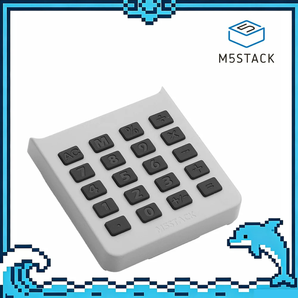 M5Stack Faces Calculator Panel V3.0 I2C 20-Key Keypad Input Expansion Module for Faces Bottom DIY Development