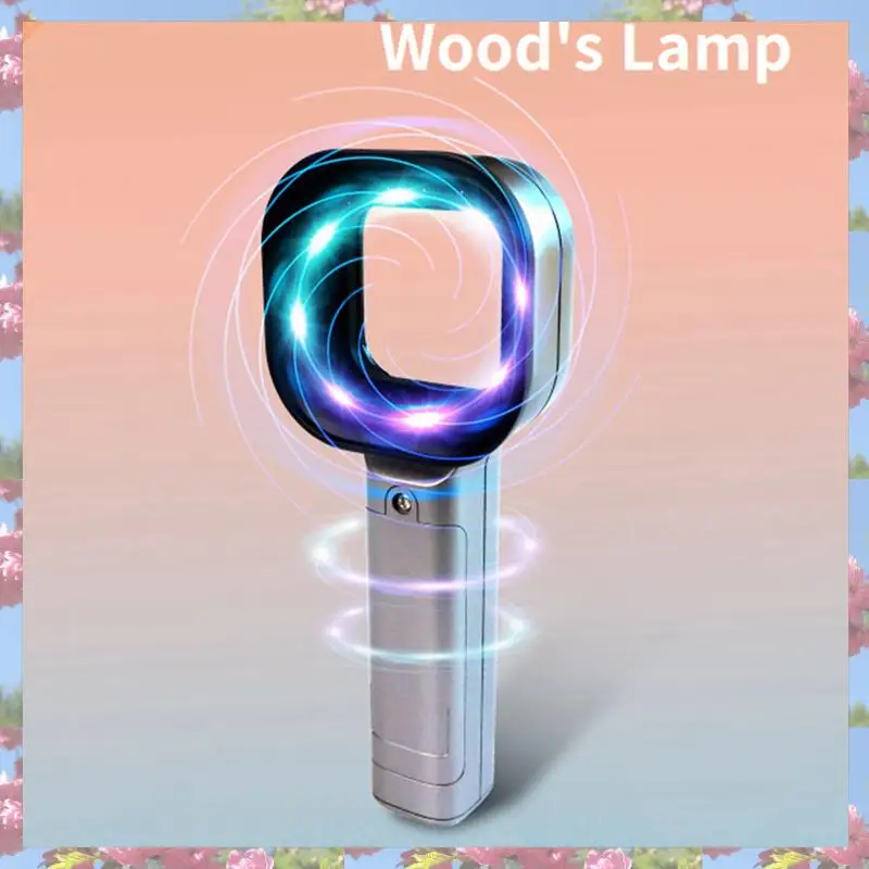 

T83C-2X Woods Lamp Skin Analyzer Portable Facial Salon Beauty Analyzer UV Woods Lamp For Skin Care Analyzing Testing