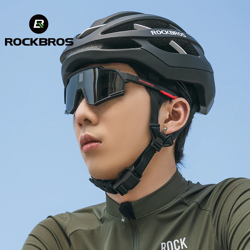 ROCKBROS Intelligent Cycling Photochromic Glasses for Men Women Liquid Crystal Quick Photochromic Sunglasses MTB Bicycle Eyewear