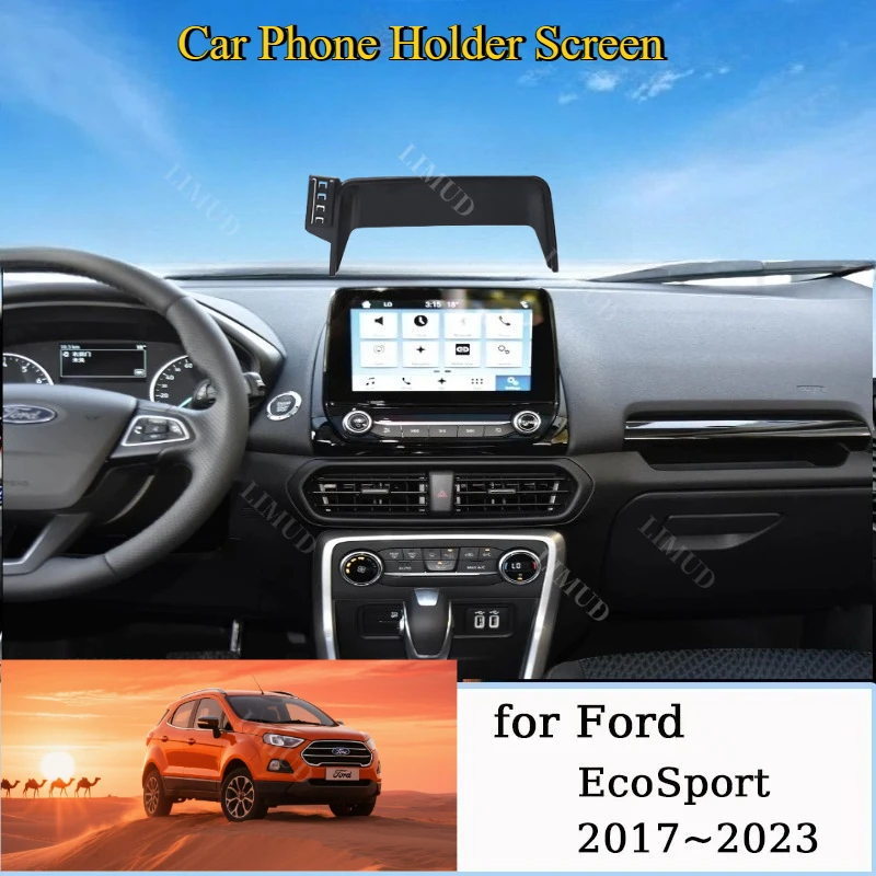 

8” Screen Car Mobile Phone Holder Special Mount for Ford EcoSport 2018 2019 2020 2021 2022 2023 GPS Stand Bracket Accessories