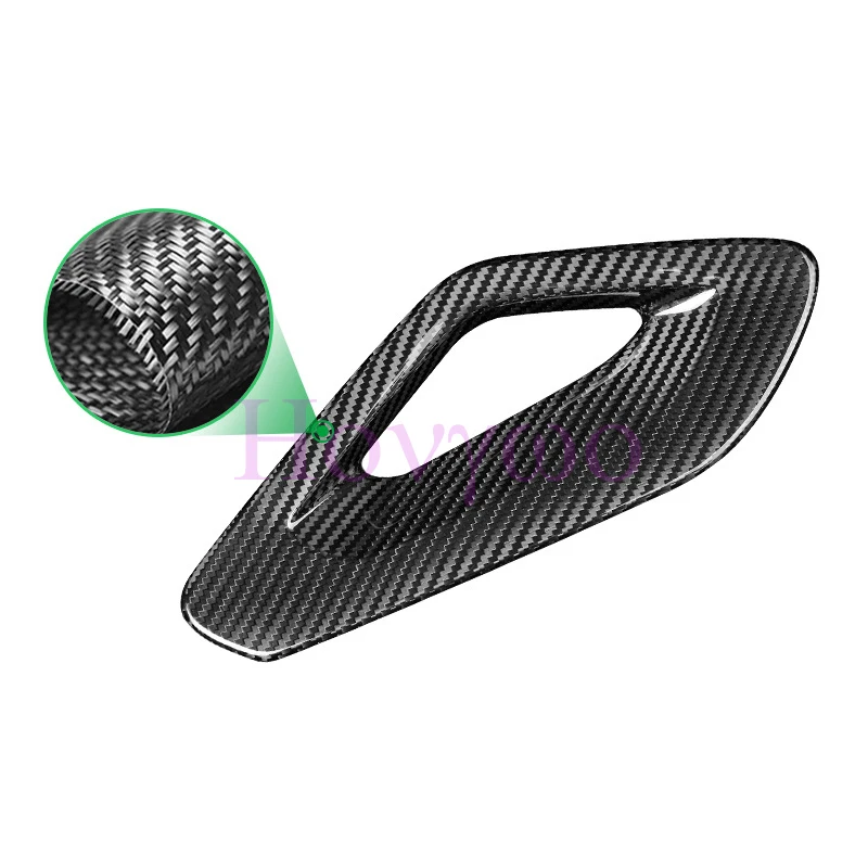 Carbon Fiber Car Center Console Armrest Side Protective Cover Trim For Mercedes GLE Class W167 V167 Coupe C167 GLE350 GLE450 GLE