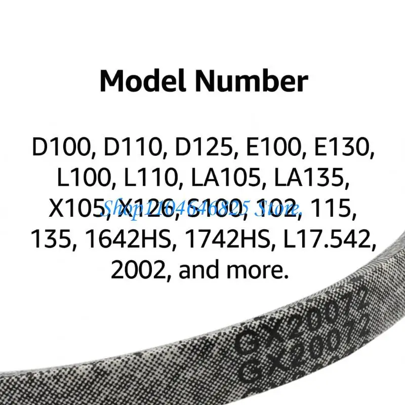 Easy To Install Replacement Lawn Mower Belt For 42Inch Tractor Decks for E130,