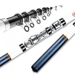 PAZA 3.0/2.7/2.4/2.1/1.8/1.5M Feeder Carbon Fiber Fishing Rod Rock Telescopic Spinning Ultralight Mini Reel Seat Portable Pesca