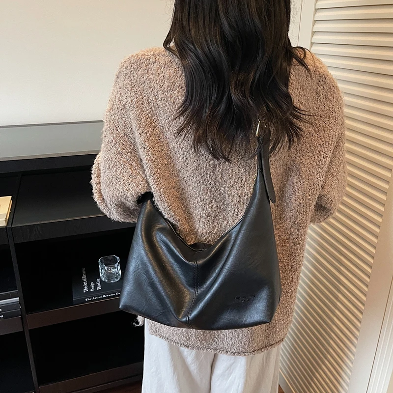 

Contemporary Ladies Handbag Luxury Leather Shoulder Bag Women's Crossbody Tote Purse Designer Elegant Style