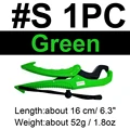1pc size s green