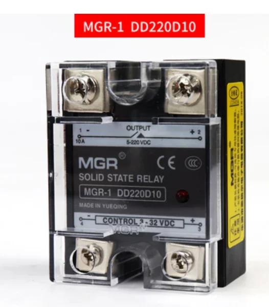 نوعية جيدة 1 قطعة MGR-1 DD220D10 DD220D25 DD220D40 DD220D60 DD220D80 DD220D100 DD220 10A 25A 40A 60A 80A 100A تتابع الحالة الصلبة