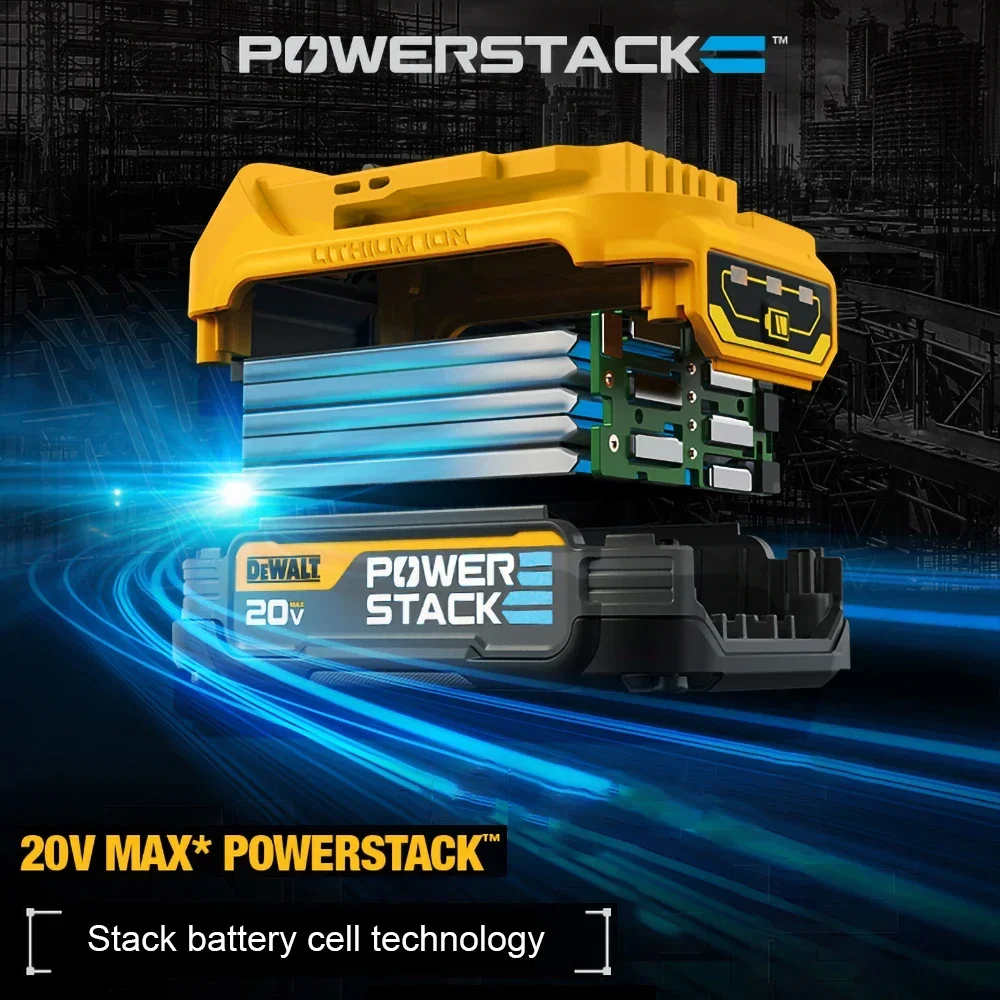 Набор литий-полимерных батарей Dewalt DCBP034, 1,7 Ач, подходит для беспроводного инструмента DCD999 DCF850 DCV501 и т. д., универсальная платформа 18 в и 20 в