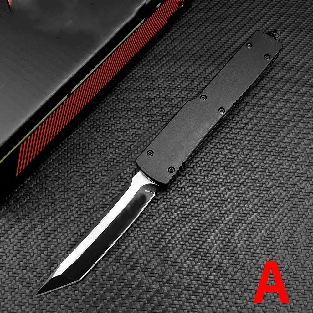 Folding Pocket Knife D2 Blade Zinc Aluminum Alloy Handle Assisted Quick Open Knife Outdoor Survival Multi Tool EDC